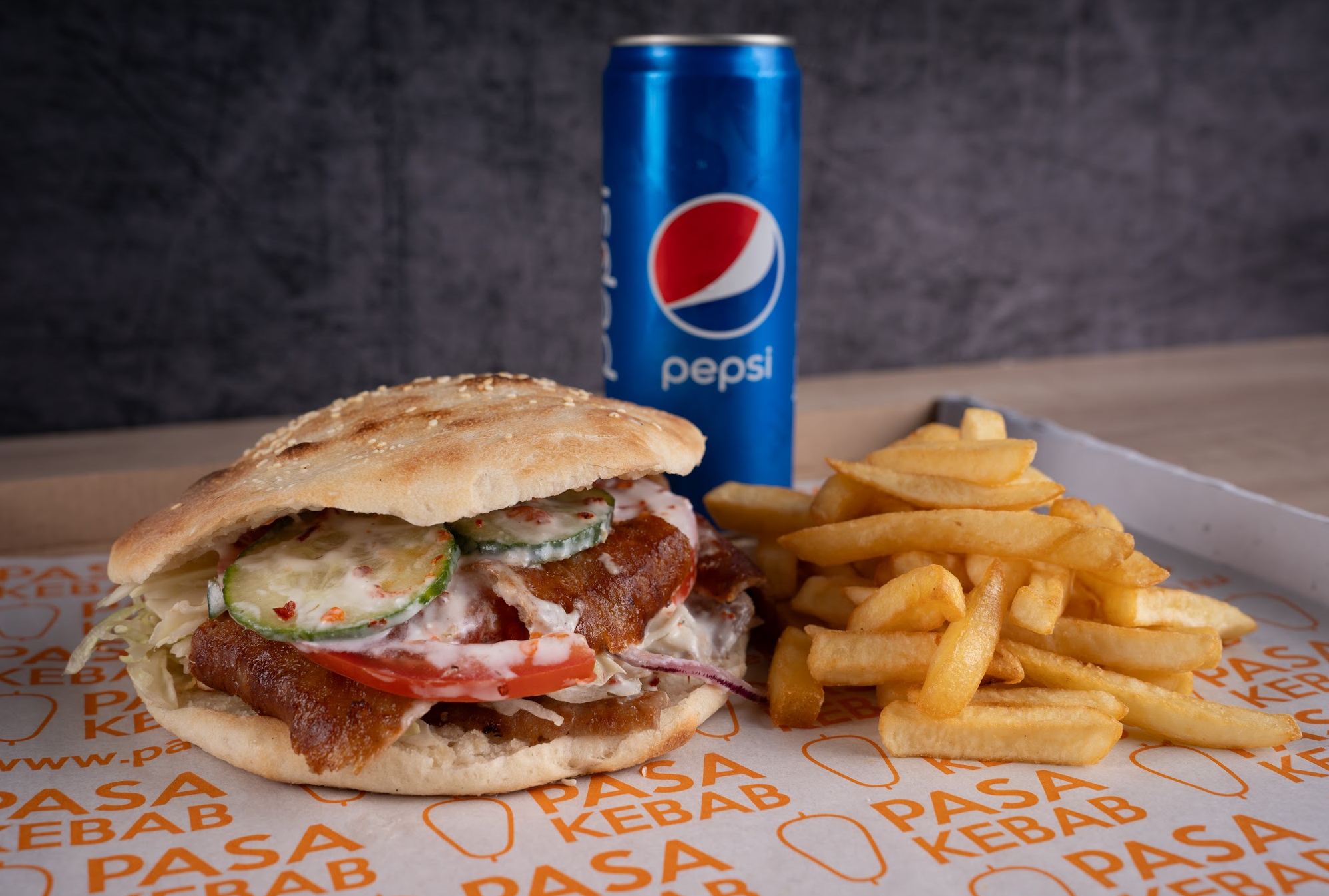 Borjúhúsos Döner Kebab menüben