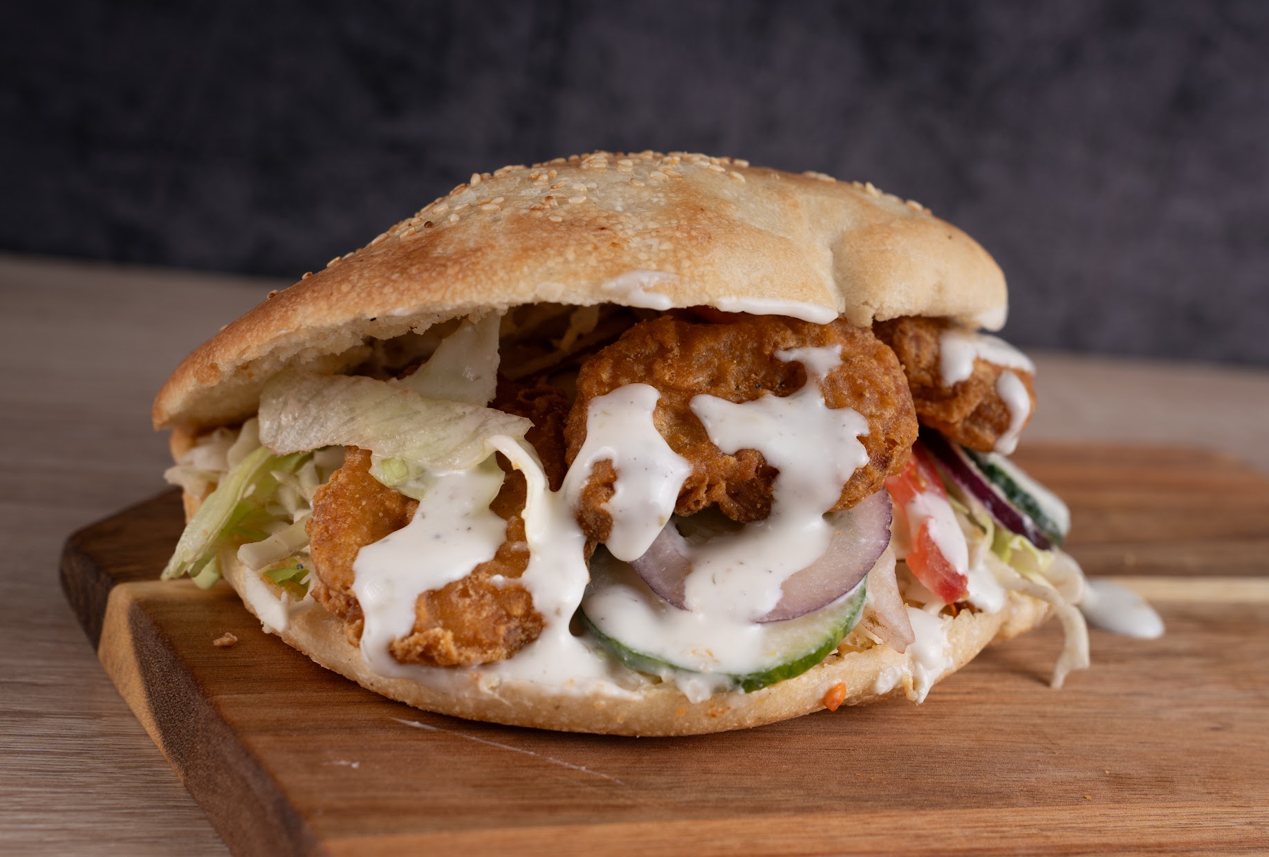 Csirke nuggets-es Döner kebab
